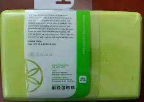 018713617149 GAIAM Yoga Block Supportive Foam Slip #2