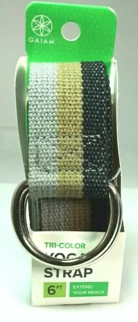 018713621474 GAIAM Yoga Straps Rope Fitness Pilates Exercise #2