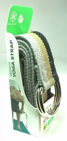 018713621474 GAIAM Yoga Straps Rope Fitness Pilates Exercise #3