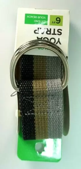 018713621474 GAIAM Yoga Straps Rope Fitness Pilates Exercise
