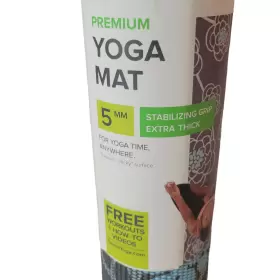 018713625199 GAIAM Yoga Mat Reversible Print Stabilizing Grip #2