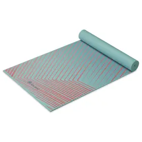 018713632838 GAIAM Yoga Mat Print Slip Exercise Fitness