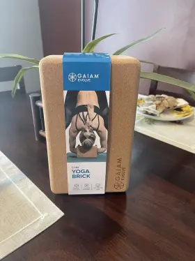 018713635501 GAIAM Evolve Yoga Brick Block Cork Eco