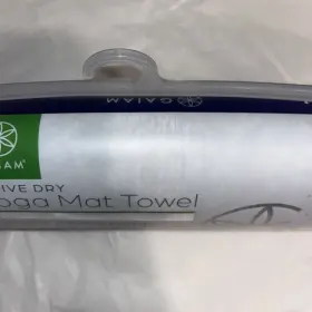 018713636126 GAIAM Yoga Mat Towel Microfiber Absorbent #3