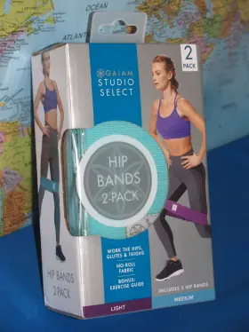 018713639998 GAIAM Studio Select Hip Bands Pack Set Light