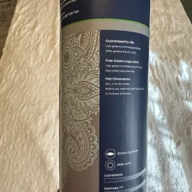 018713640659 GAIAM Grippy Yoga Mat Towel Mandala Flower #3