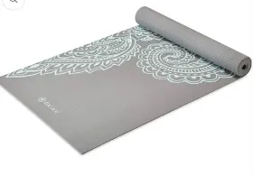 018713640659 GAIAM Grippy Yoga Mat Towel Mandala Flower
