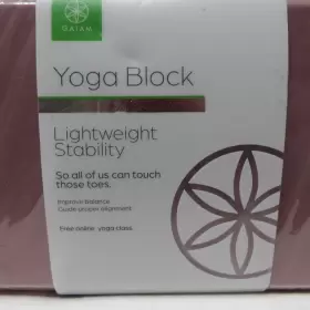 018713640857 GAIAM Yoga Block Supportive Latex Pilates #2