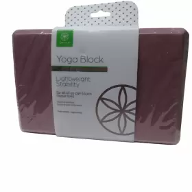 018713640857 GAIAM Yoga Block Supportive Latex Pilates