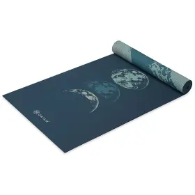 018713647566 GAIAM Yoga Mat Print Reversible Slip Exercise