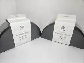 018713652348 GAIAM Crescent Half Moon Balance Yoga Blocks Set