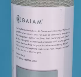018713654335 GAIAM Classic Yoga Mat Slip Texture Light #2