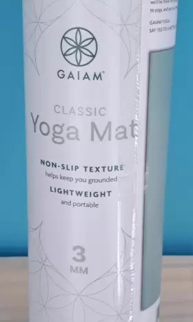 018713654335 GAIAM Classic Yoga Mat Slip Texture Light #3