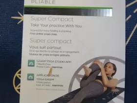 029956065383 GAIAM Pliable Yoga Mat Stars Planets Sun #2