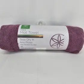 03-62831 GAIAM Yoga Mat Towel Microfiber Absorbent