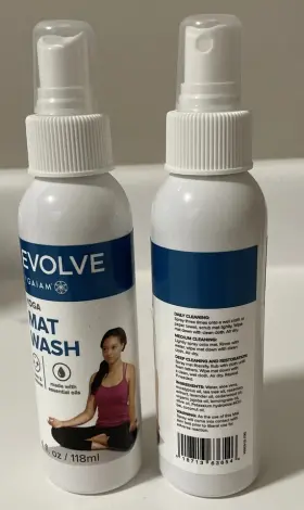03-63654 GAIAM Spray Bottles Evolve Yoga Mat Wash Ounces