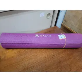 05-62186 GAIAM Solid Yoga Mat Slip Exercise Fitness #2