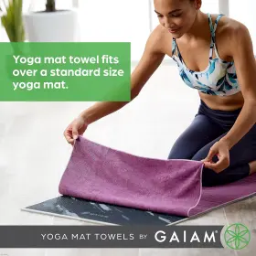05-63067 GAIAM Yoga Mat Towel Microfiber #2