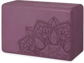 05-64086 GAIAM Yoga Block Supportive Latex Eva Foam Athenian