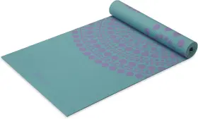 05-65861 GAIAM Yoga Mat Print Reversible Slip Exercise Fitnes
