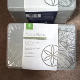 1871363681 GAIAM Yoga Block Stability Improve Balance Set