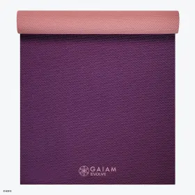 214129871292 GAIAM Reversible Yoga Mat Berry