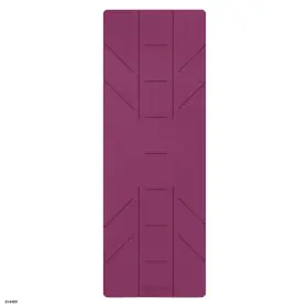 214129871384 GAIAM Ultra Alignment Yoga Mat Fuchsia Pvc