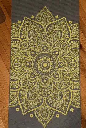 61333 GAIAM Citron Sundial Yoga Mat #3