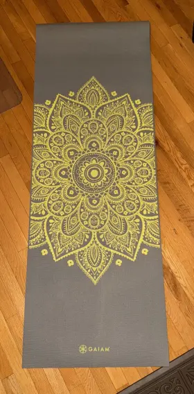 61333 GAIAM Citron Sundial Yoga Mat
