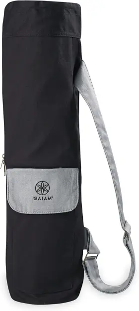 62013 GAIAM Cargo Yoga Mat Bag Granite Storm