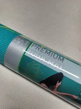 62344 GAIAM Turquoise Reversible Lotus Yoga Mat #3 62344 GAIAM Turquoise Reversible Lotus Yoga Mat #3