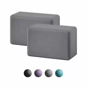 018713629654 GAIAM ESSENTIALS Yoga Block Set Supportive Latex
