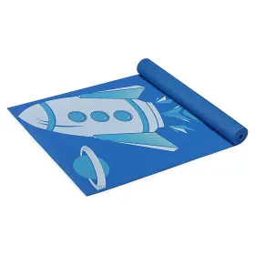018713616371 GAIAM KIDS Yoga Mat Exercise Fun Prints Playtime