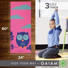 018713629012 GAIAM KIDS Yoga Mat Exercise Fun Prints Playtime #3