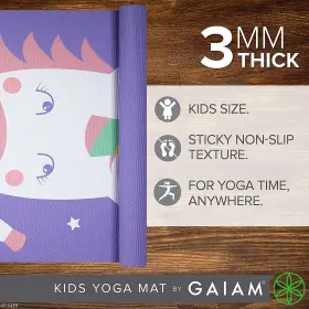 018713643117 GAIAM KIDS Yoga Mat Exercise Fun Prints Ideal #2