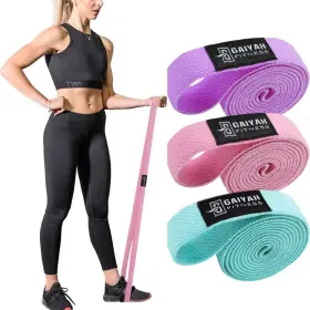 702735914620 GAIYAH FITNESS Resistance Bands Women Fabric