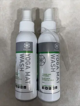 018713645241 GALAM Gaiam Yoga Excersize Mat Wash Cleaner Oils