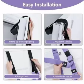 716548538388 GARQITWAN Yoga Strap Stretcher Aerial Rope Pain #3