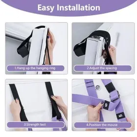 ASSD11 GARQITWAN Yoga Strap Aerial Hammock Waist Leg Stretch #3