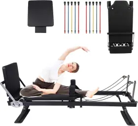CY-S1001 GARVEE Pilates Reformer Gym Pedal Ropes Up
