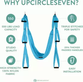 KOP6HDZGSF GENERAL Upcircleseven Aerial Yoga Swing Set Mount #2