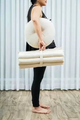 4250587690880 GMBH Meditation Cushion Set Zafu Yoga Pillow Up #2