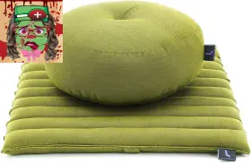 4250587690934 GMBH Meditation Cushion Set Zafu Yoga Pillow Up