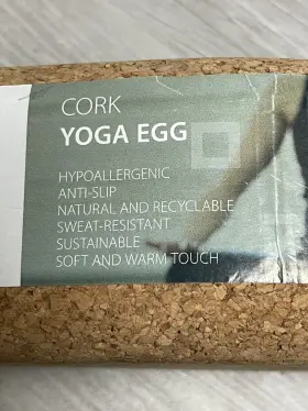 90301913 GO4CORK Amorim Cork Yoga Egg Block Grip #3