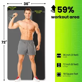 GG6306 GOGOKIWI Yoga Mat Men Women Slip Fitness #3 GG6306 GOGOKIWI Yoga Mat Men Women Slip Fitness #3