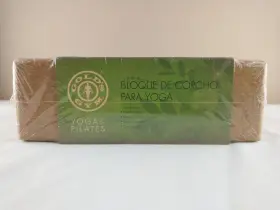 05-0706GG GOLDS GYM Cork Yoga Brick Eco Natural Workout Block #2
