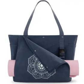 GXGN0855A-CA GONEX Yoga Mat Bag Gym Tote Pockets Women Men