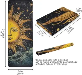 G319746956P448C483S927 GOODOLD Sun Moon Yoga Mat Slip #2