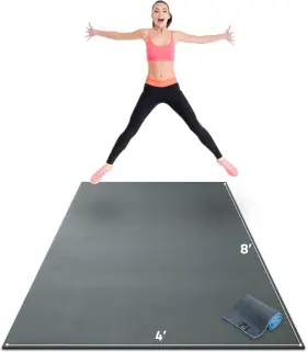 GM102-84GRY GORILLA MATS Exercise Yoga Mat