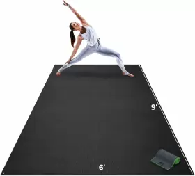 GM106-96BLK GORILLA MATS Exercise Yoga Mat